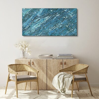 Schilderij op doek Oceaanreflecties