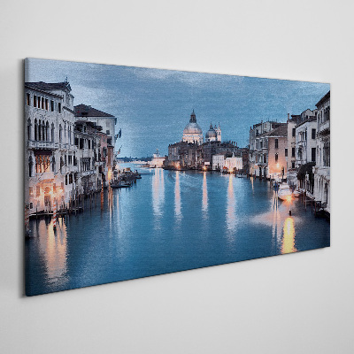 Foto op canvas Venetië in het avondlicht