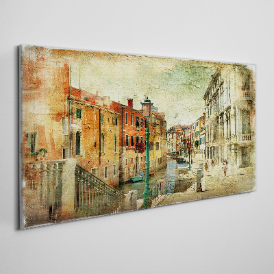 Foto op canvas Venetië in pasteltinten