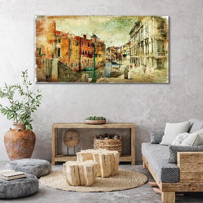 Foto op canvas Venetië in pasteltinten