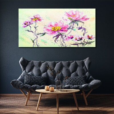 Foto op canvas Bloemendromen in delicate tinten