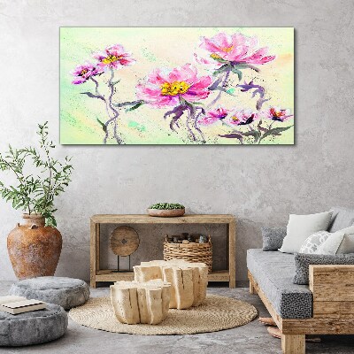 Foto op canvas Bloemendromen in delicate tinten