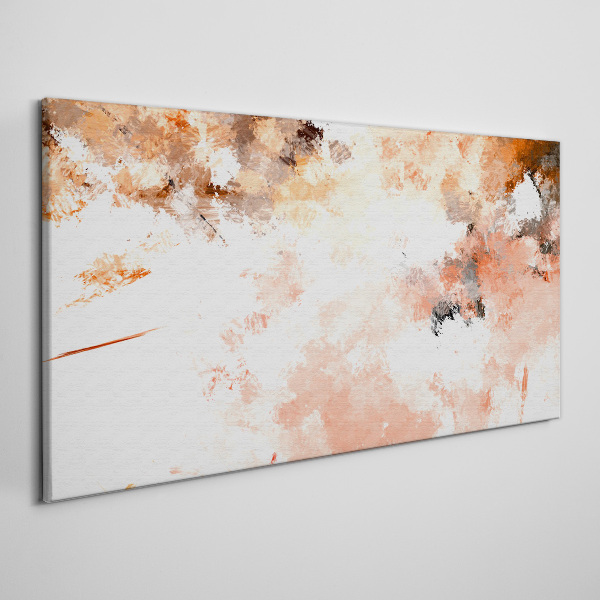 Foto op canvas Pastelreflecties in abstractie