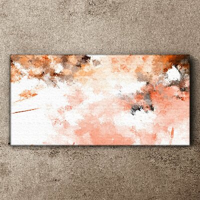 Foto op canvas Pastelreflecties in abstractie