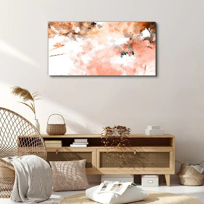 Foto op canvas Pastelreflecties in abstractie