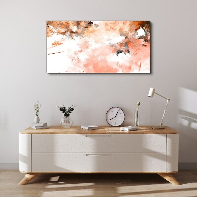 Foto op canvas Pastelreflecties in abstractie