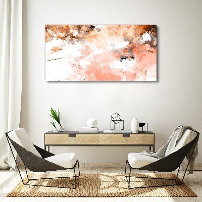 Foto op canvas Pastelreflecties in abstractie