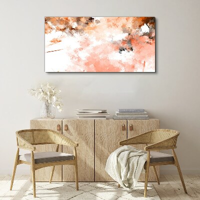 Foto op canvas Pastelreflecties in abstractie