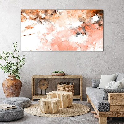 Foto op canvas Pastelreflecties in abstractie