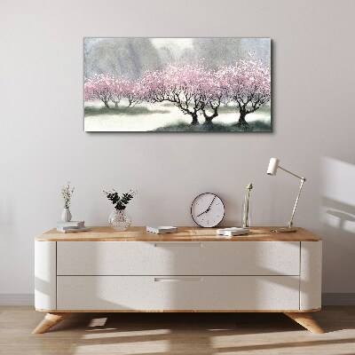 Schilderij op doek Lentebloei