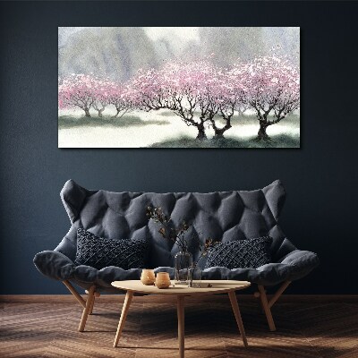 Schilderij op doek Lentebloei