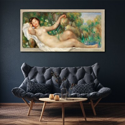 Schilderij op doek Vrede in de zomertuin