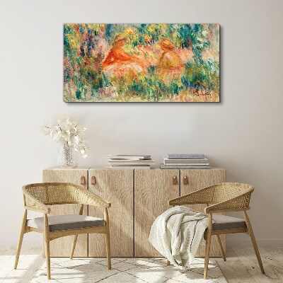 Foto op canvas Een zomermiddag in de tuin