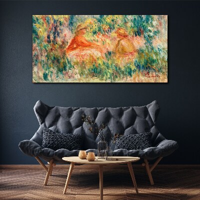 Foto op canvas Een zomermiddag in de tuin