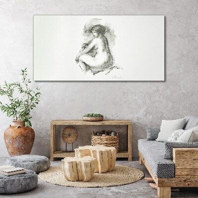 Schilderij op doek Naakten in de schaduw