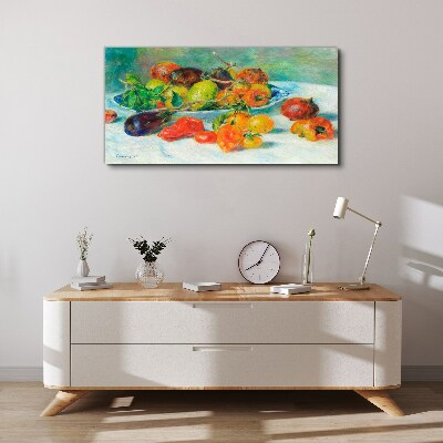 Schilderij op doek Stilleven met fruit