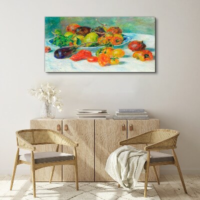 Schilderij op doek Stilleven met fruit
