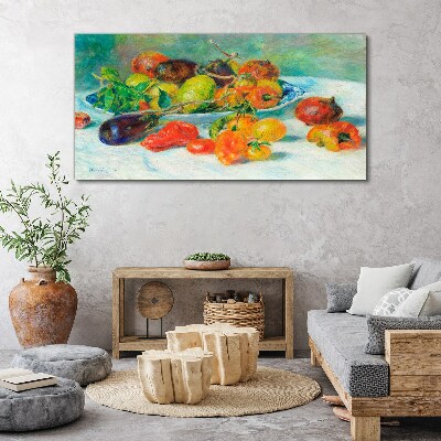 Schilderij op doek Stilleven met fruit