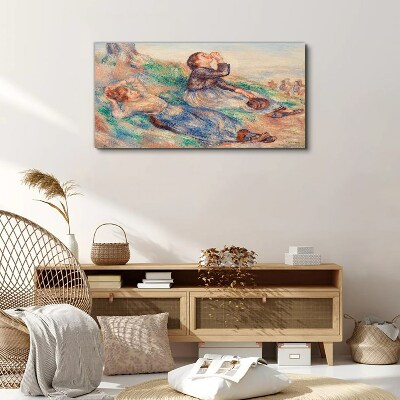 Foto op canvas Kinderdromen in de weide