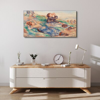 Foto op canvas Kinderdromen in de weide