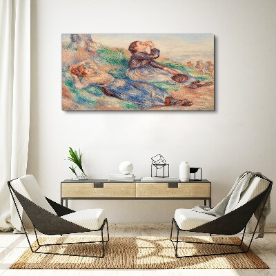 Foto op canvas Kinderdromen in de weide