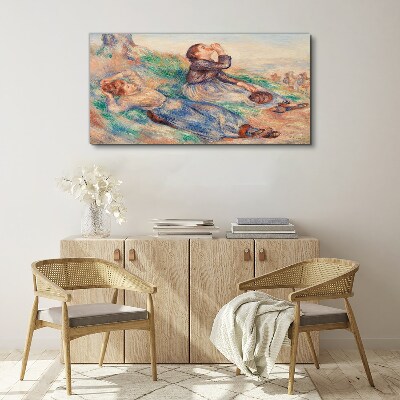 Foto op canvas Kinderdromen in de weide