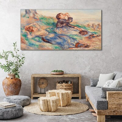 Foto op canvas Kinderdromen in de weide