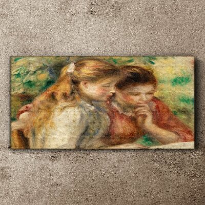 Foto op canvas Reflecties van vrienden