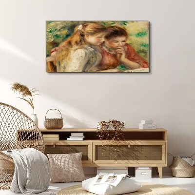 Foto op canvas Reflecties van vrienden