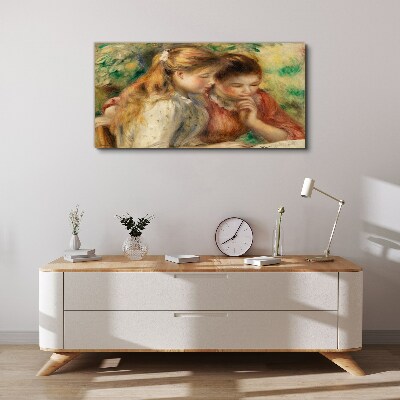 Foto op canvas Reflecties van vrienden