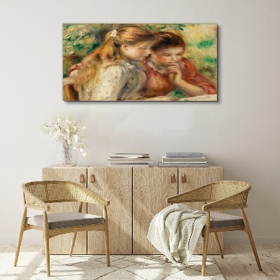 Foto op canvas Reflecties van vrienden