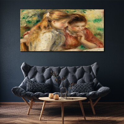 Foto op canvas Reflecties van vrienden