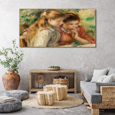 Foto op canvas Reflecties van vrienden