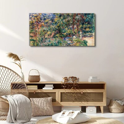 Foto op canvas Een zomermiddag in het park