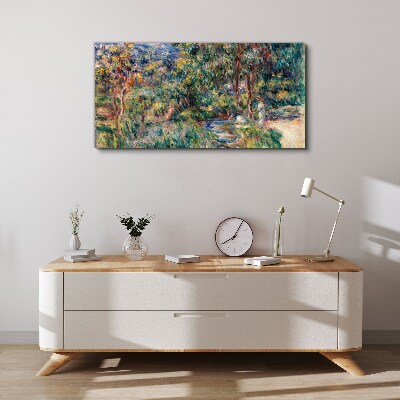 Foto op canvas Een zomermiddag in het park