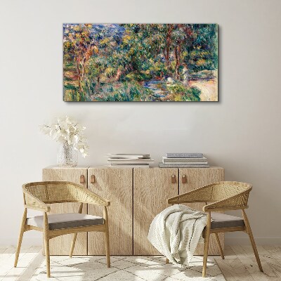 Foto op canvas Een zomermiddag in het park