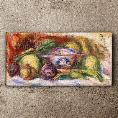 Canvas schilderij Stilleven met fruit
