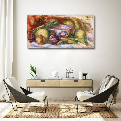 Canvas schilderij Stilleven met fruit