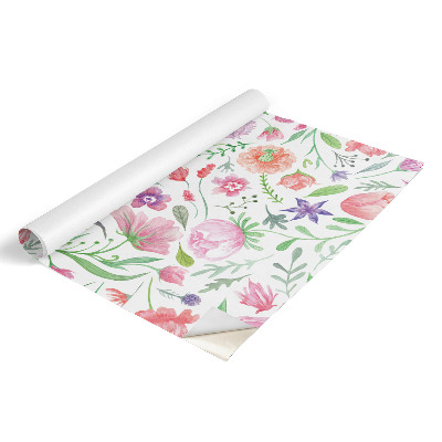 Wrapfolie keuken Pastelkleurige flora