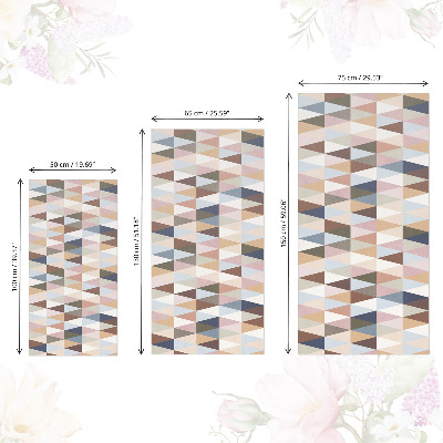 Meubel wrap folie Pastel geometrische vormen