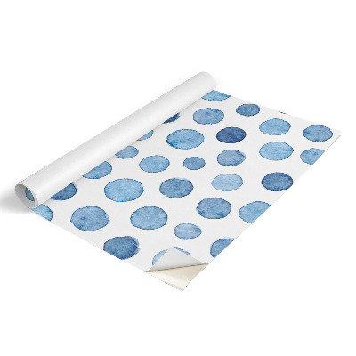Meubelfolie Blauwe stippen