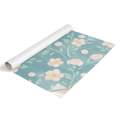 Wrapfolie keuken Bloemenmotief