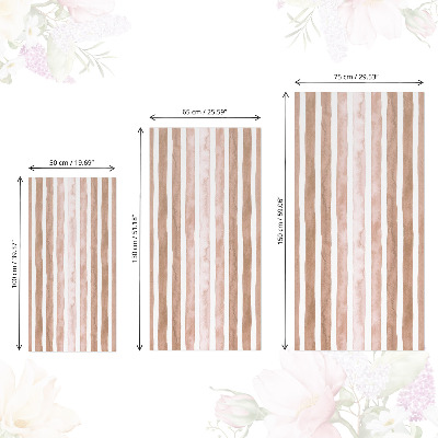 Meubel wrap folie Beige strepen