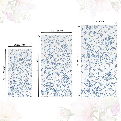 Decoratiefolie Plantenpatroon