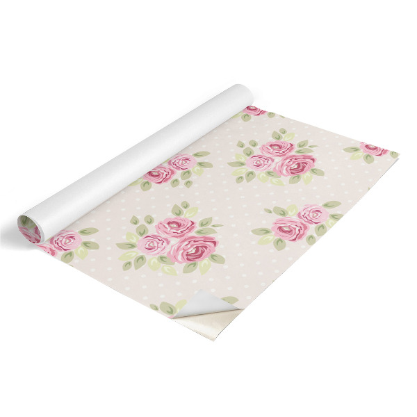 Meubelfolie Bloemenpatroon