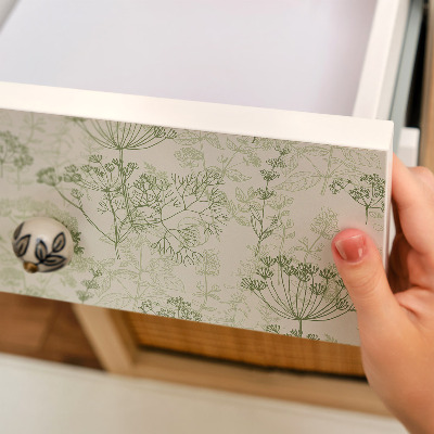 Decoratiefolie Botanisch werk