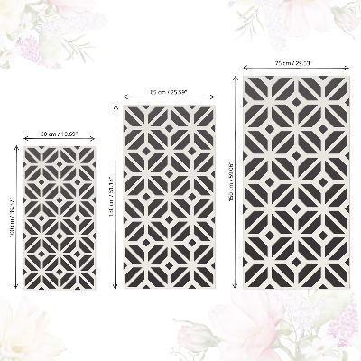Meubel wrap folie Zwart-wit patroon