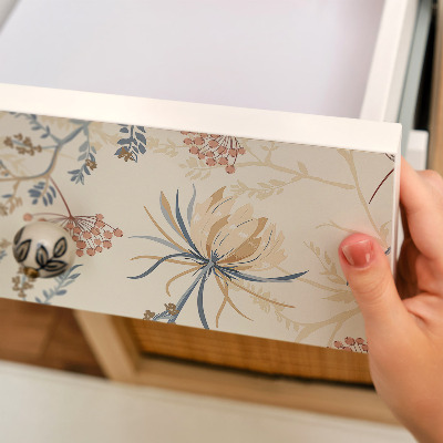 Decoratiefolie Bloemenpatroon