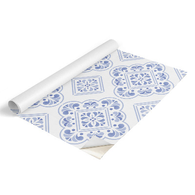 Meubelfolie Blauw patroon