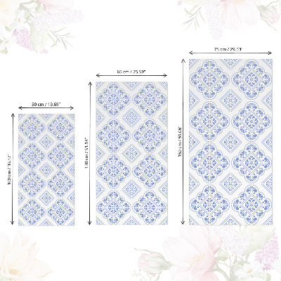 Meubelfolie Blauw patroon